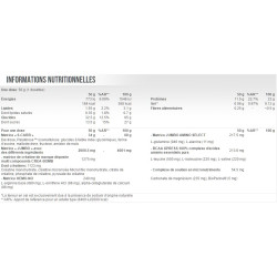 Jumbo info nutritionelle SCITEC NUTRITION
